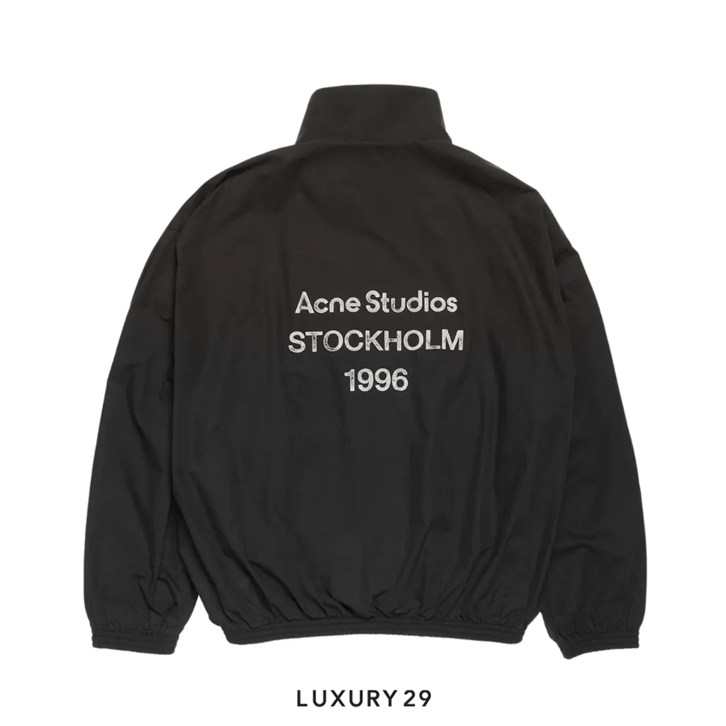 Acne studios Washed logo jacket Black(44, Black)