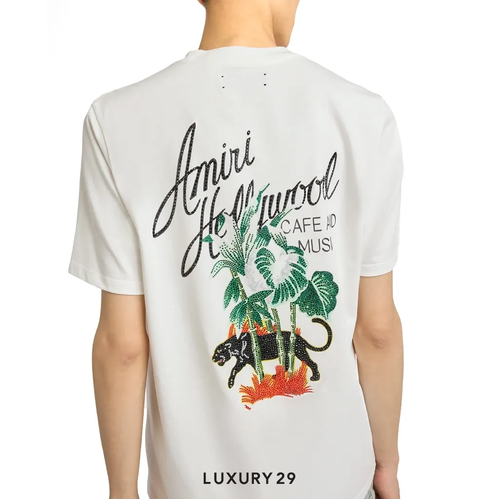 Amiri Hollywood Tee Ivory(M, White)