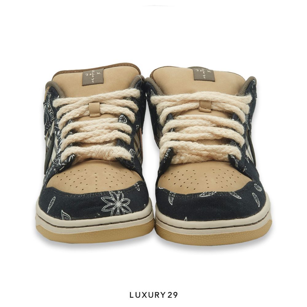 Nike SB Dunk Low Travis Scott (Regular Box)(44, Black)