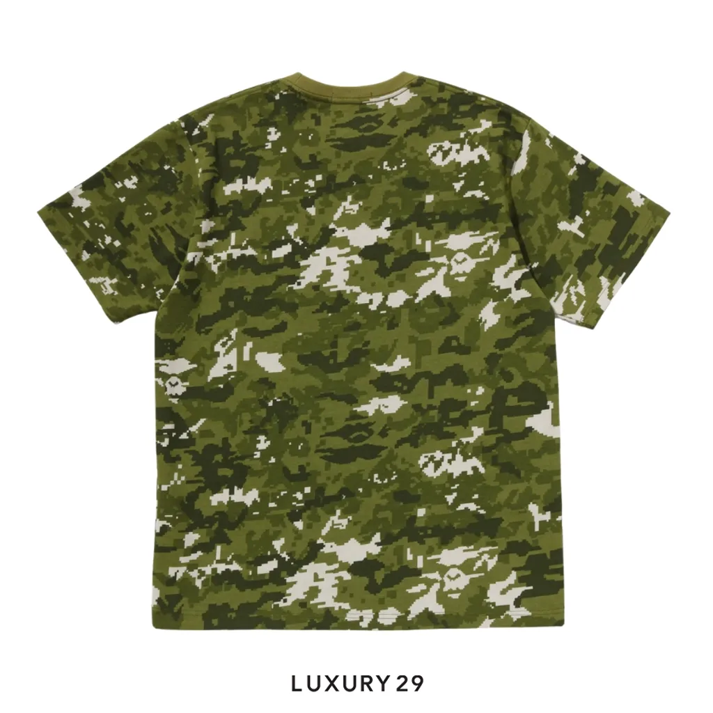 Bape Multi Pixel Camo By Bathing Ape Tee(L, Green)