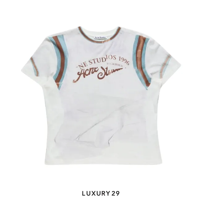 Acne Studios Graphic t-shirt slightly vintage White