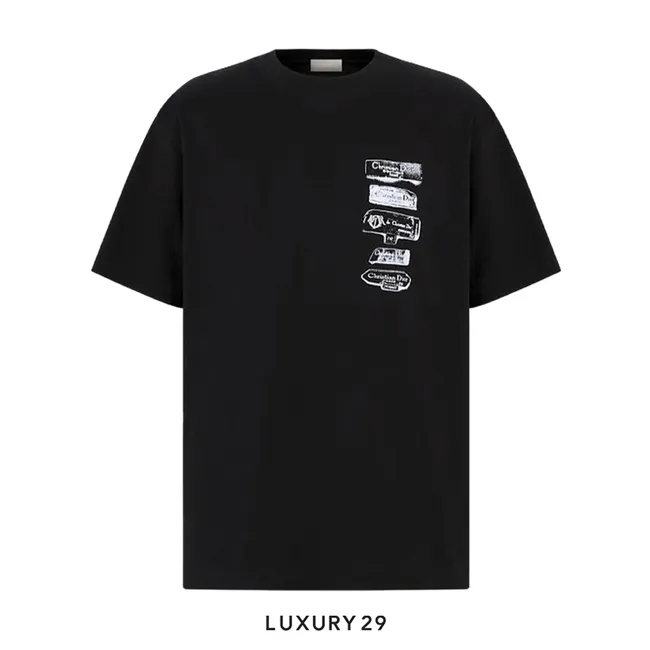 Dior Beauty ARCHIVES LABELS T-shirt Black