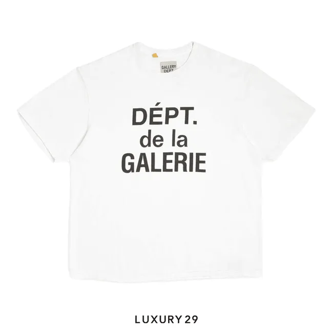 Gallery Dept. DEPT DE LA GALERIE CLASSIC TEE WHITE