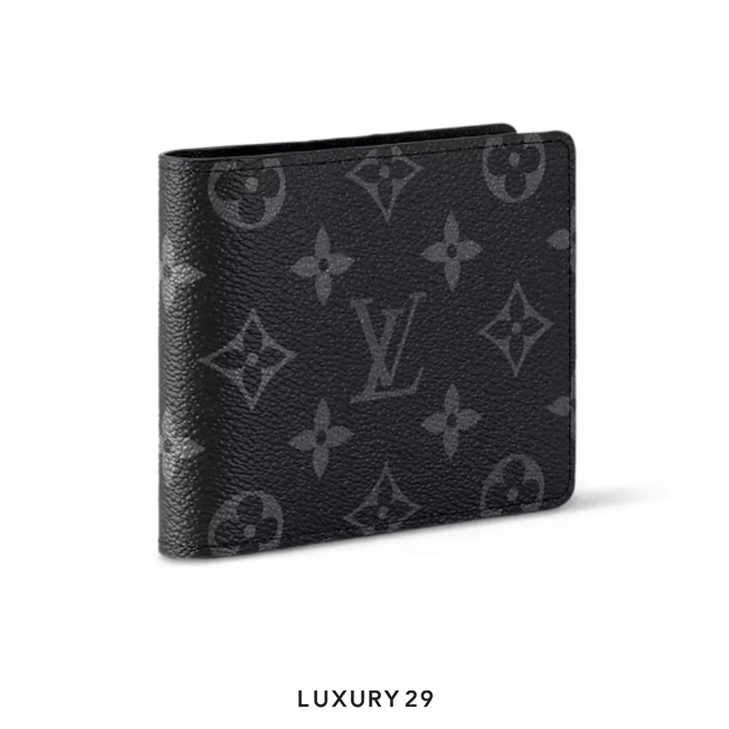 Louis Vuitton LV Multiple Wallet Monogram Eclipse Black(Small, Black)