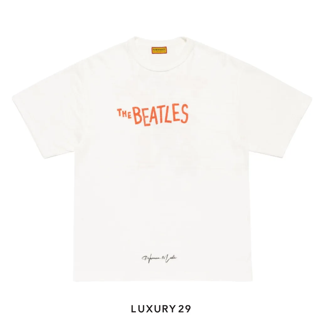 Human Made The Beatles Graphic T-Shirt White(S, White)