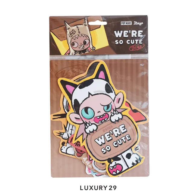 POP MART Zsiga Sticker We're So Cute