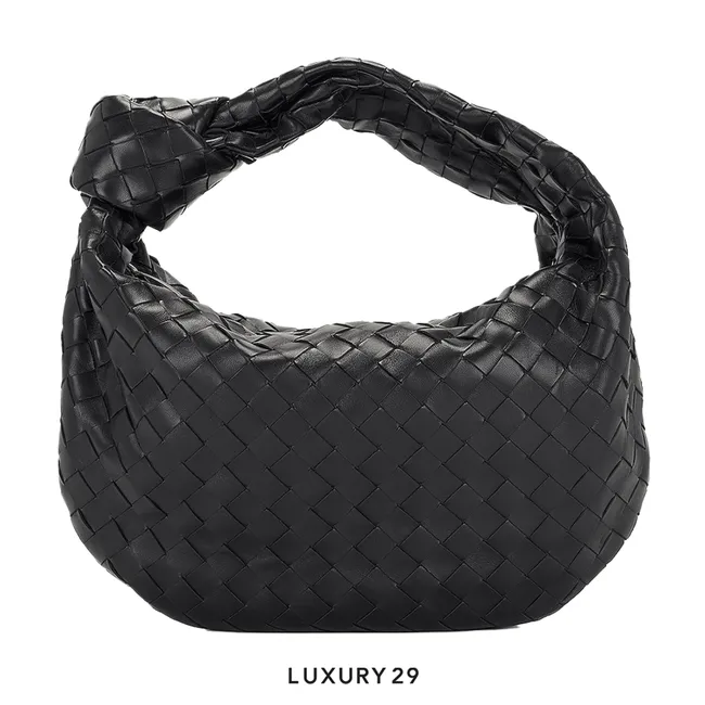 Bottega Veneta Teen Jodie in Black