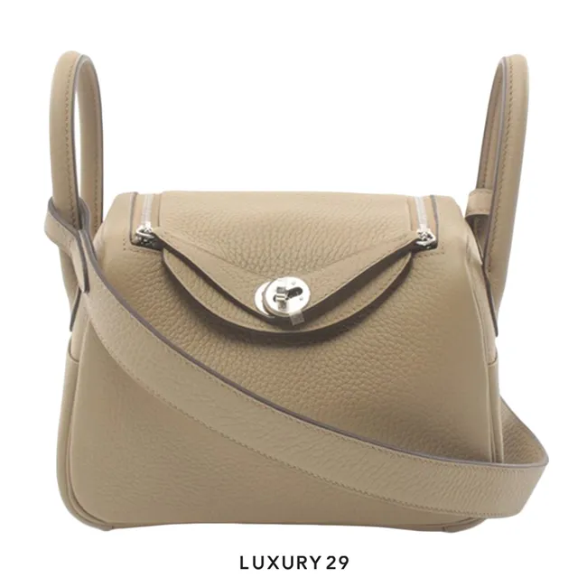 Hermes Lindy Mini Bag Beige Marfa