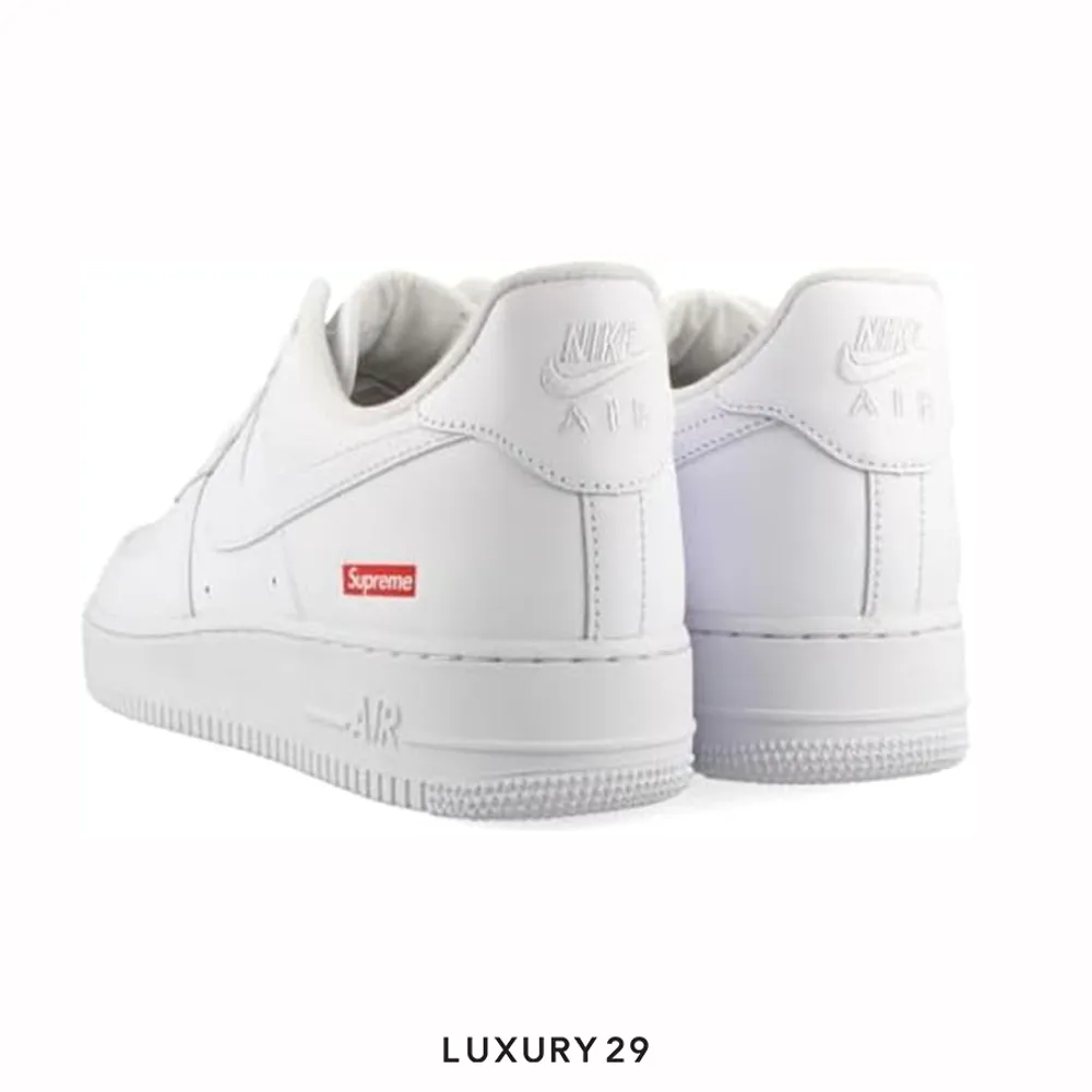 Nike Air Force 1 Low Supreme White(M)(44, White)