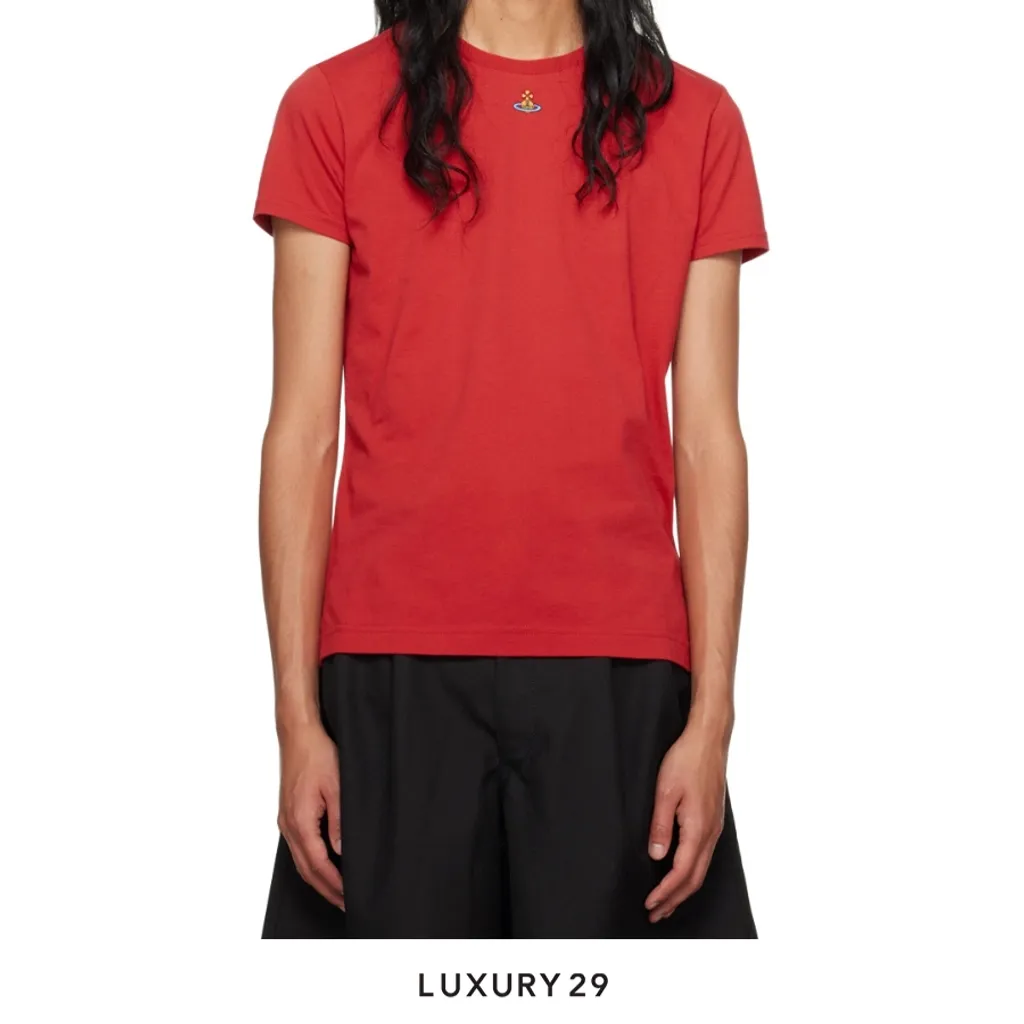 Vivienne westwood Orb Peru T-shirt Red(XS, Red)