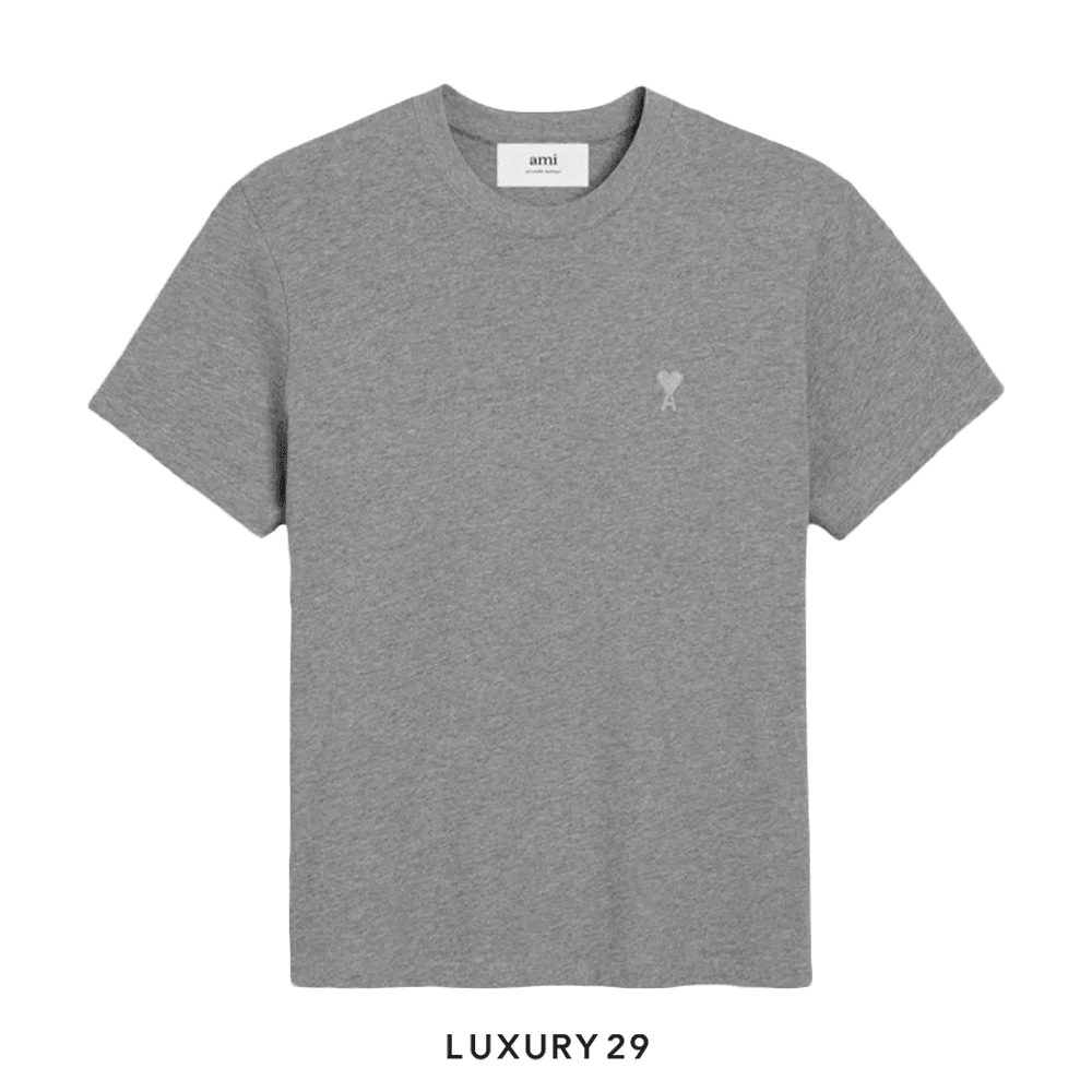 AMI DE COEUR T-SHIRT HEATHER GREY(M, Grey)