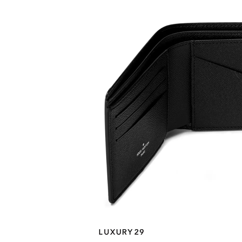 Louis Vuitton LV Multiple Wallet Monogram Eclipse Black(Small, Black)