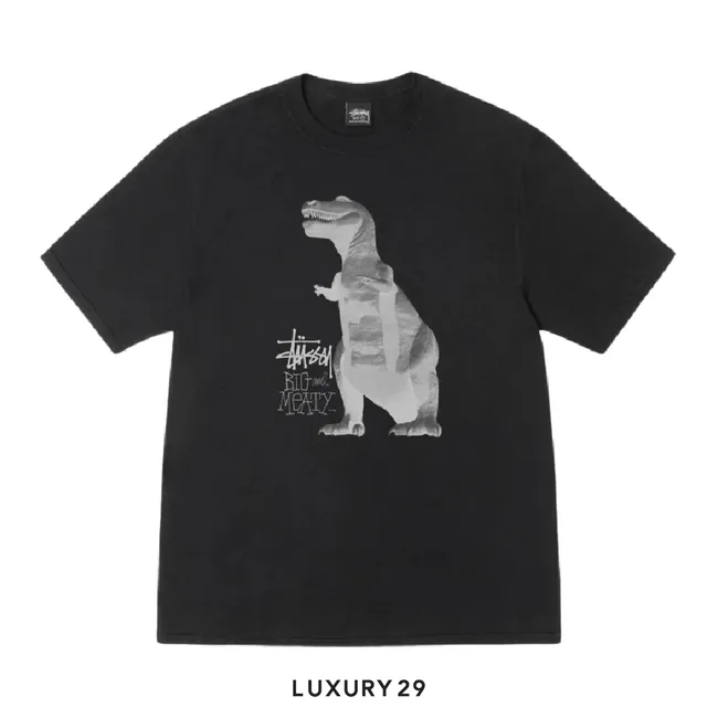Stussy BIG & MEATY TEE PIGMENT DYED Black