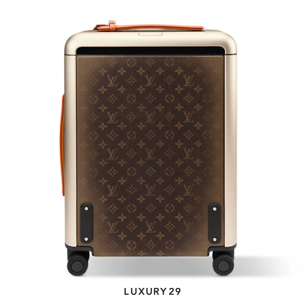 Louis Vuitton LV Horizon 55 Monogram Dust coated canvas(Large, Brown)