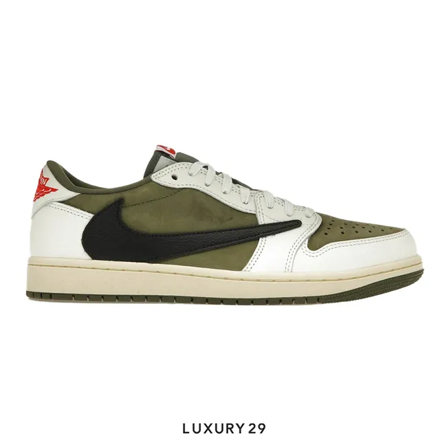 Nike Air Jordan 1 Retro Low OG SP X Travis Scott Medium Olive (M)