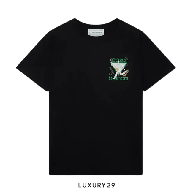 Casablanca Le Jeu T-Shirt black