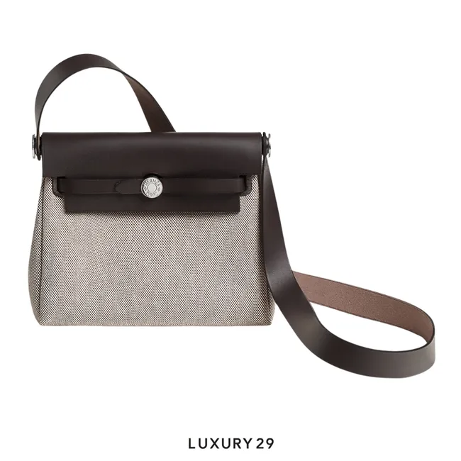Hermes Zip 20 Bag Ecru
