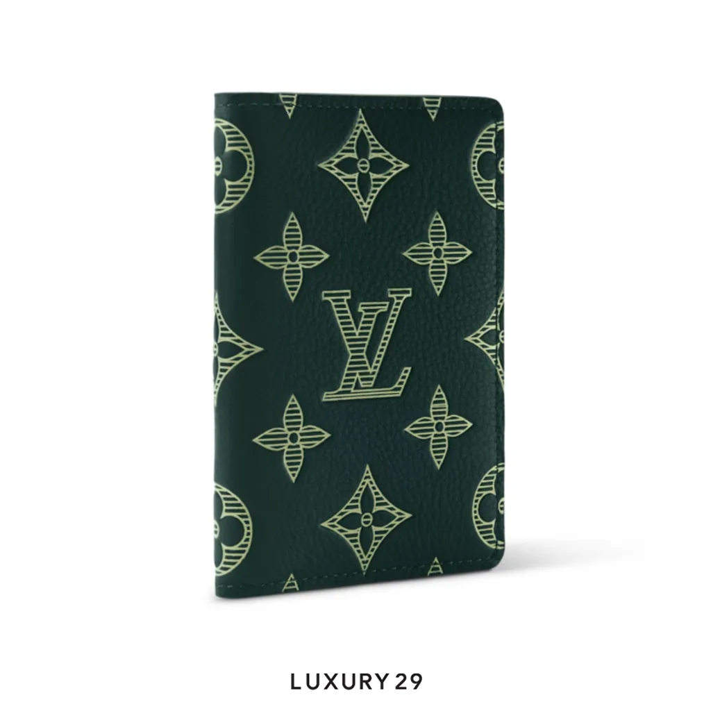 Louis Vuitton LV Pocket Organiser Monogram Shadow(Small, Black)