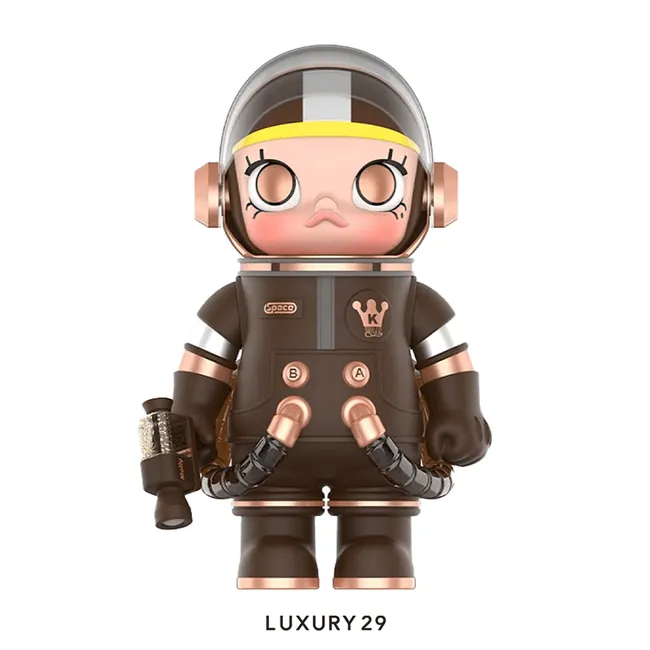 POP MART MEGA COLLECTION 1000% SPACE MOLLY Toffee