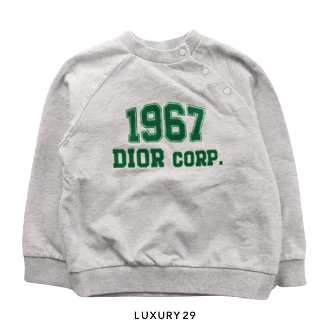 Dior Buttoned Sweatshirt 4T