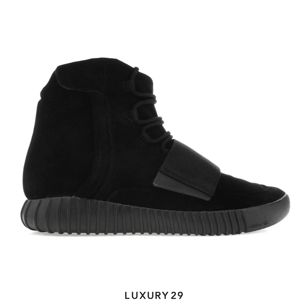 Adidas Yeezy Boost 750 Triple Black(38.5, Black)