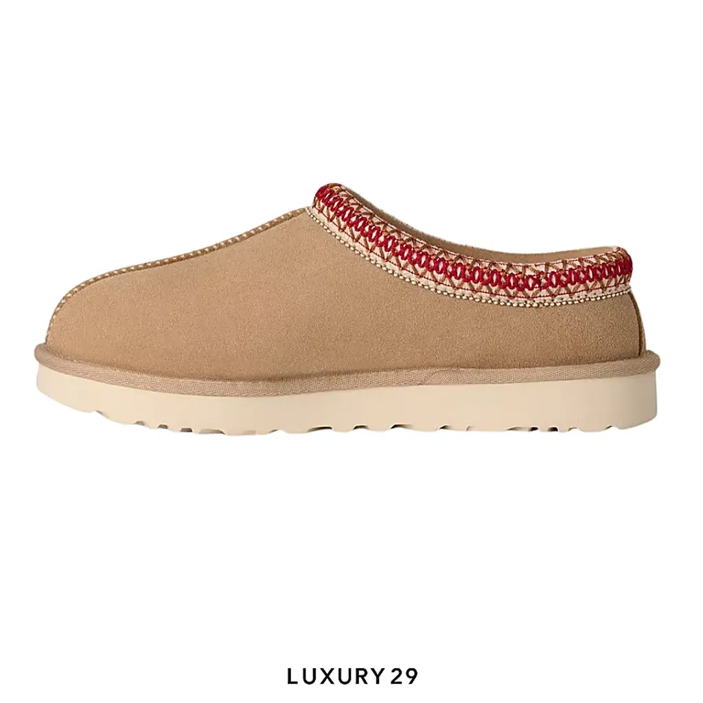 UGG Tasman II Sand / Dark Cherry(38, Brown)
