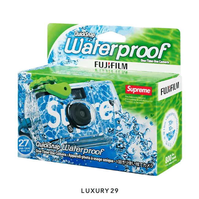Supreme FujiFilm Waterproof Camera Blue