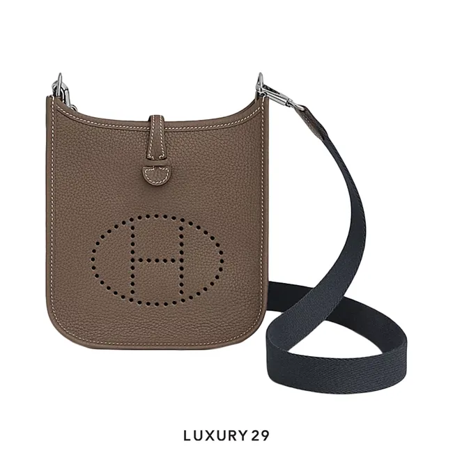 Hermes Evelyne 16 Amazone Bag Etoupe