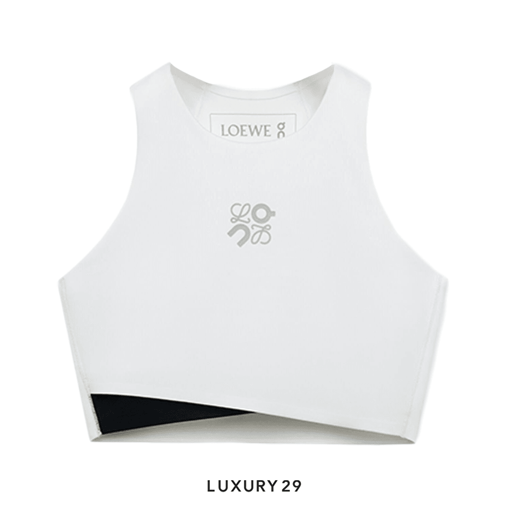 On x Loewe Performance top in technical jersey White(XS, White)