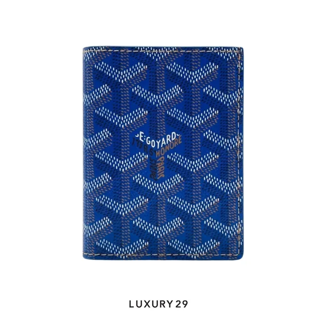 Goyard Saint-Marc Card Wallet Sky Blue