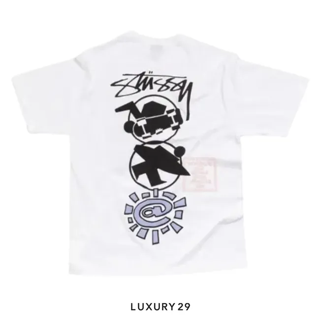Stussy x Always Do What You Should Do Stack T-shirt White