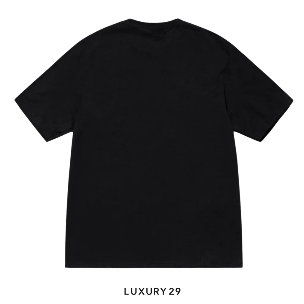 STUSSY BATTERY TEE BLACK(M, Black)