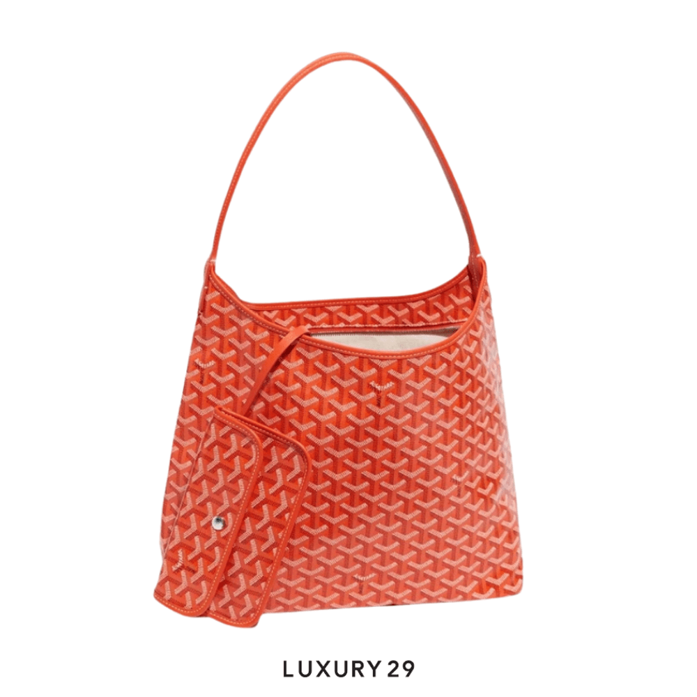 Goyard Boheme Hobo Bag Orange(Small, Orange)
