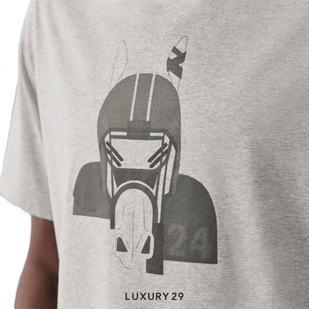 Hermes "Quarterb'H" t-shirt Gris(L, Grey)
