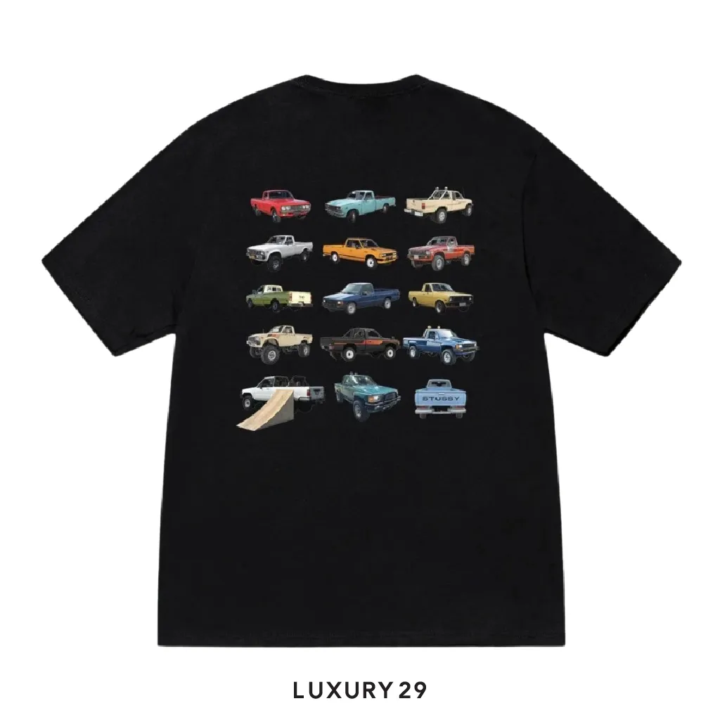 Stussy PICKUP TEE Black(S, Black)