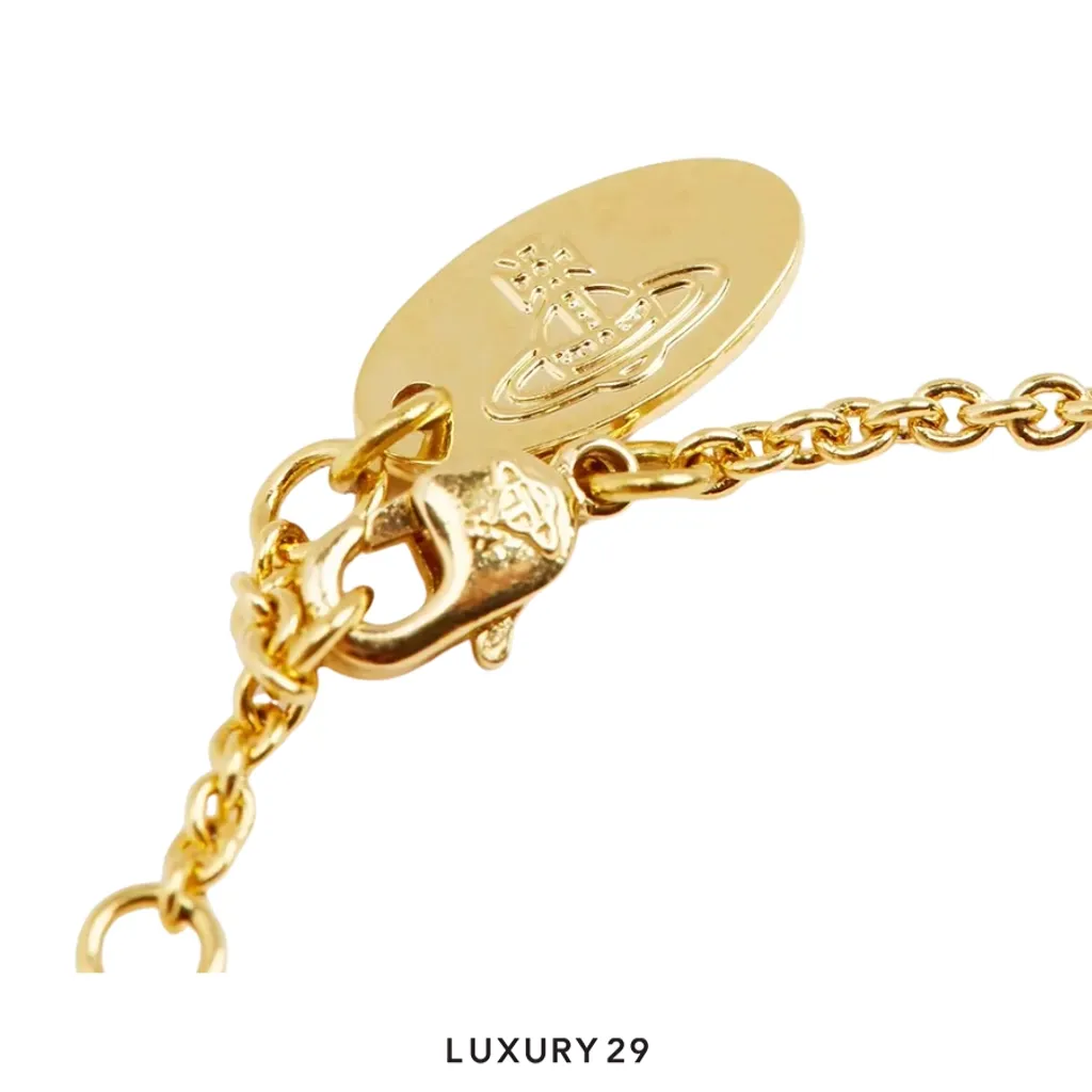 Vivienne westwood Simonetta Bracelet SS26 Gold(Free Size, Gold)