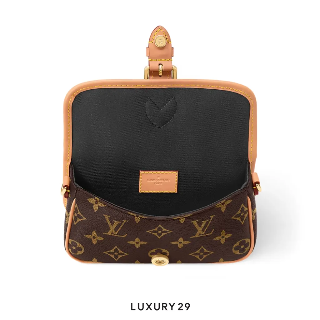 Louis Vuitton LV Nano Diane bag Monogram Canvas Brown(Mini, Brown)