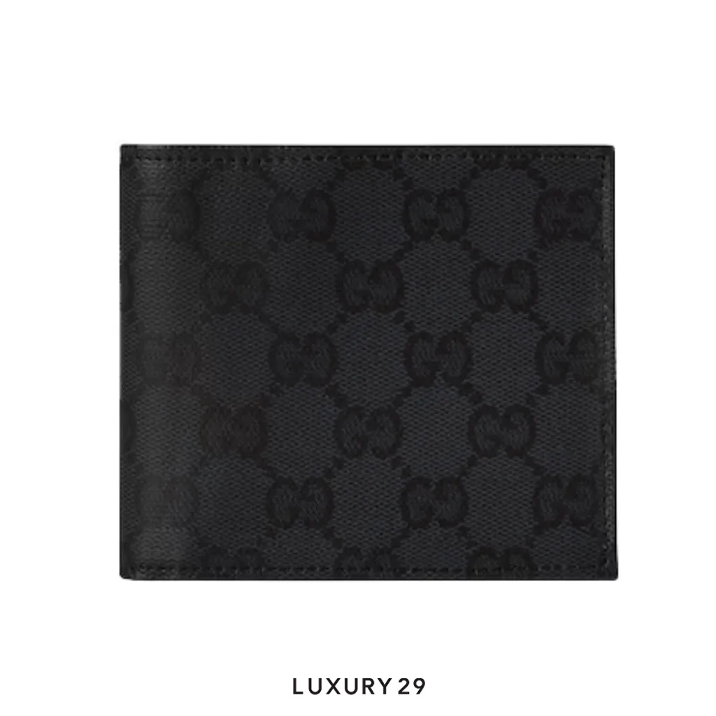 Gucci Essence Classic coin wallet Black(Small, Black)