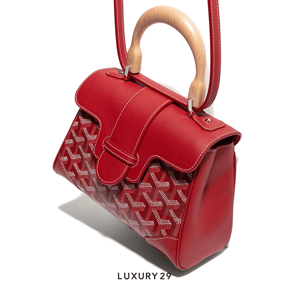 Goyard Saigon Souple Mini Bag Red(Mini, Red)