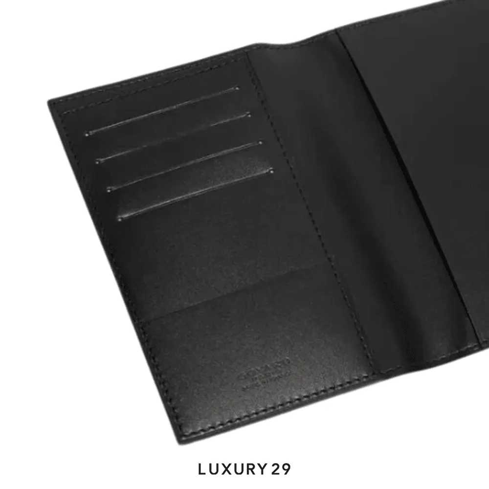 Goyard Grenelle Passport Cover Black(Small, Black)