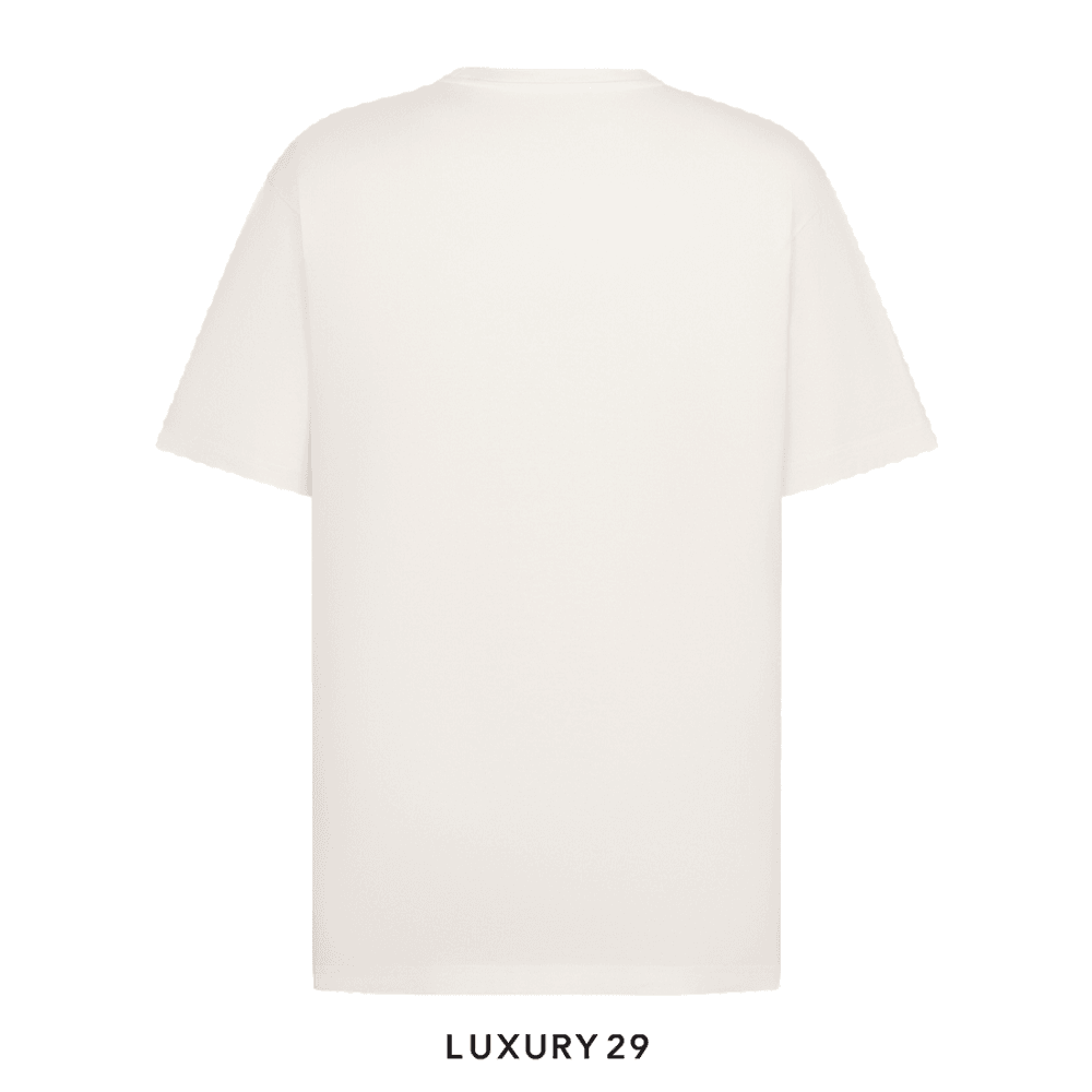 Dior Heart Relaxed-Fit T-Shirt Blanc(M, White)