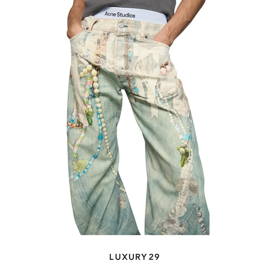 Acne Studios Relaxed fit jeans - 2006(46, Blue)