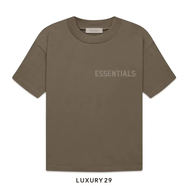 Essentials Fear Of God T-Shirt Wood  (FW22)