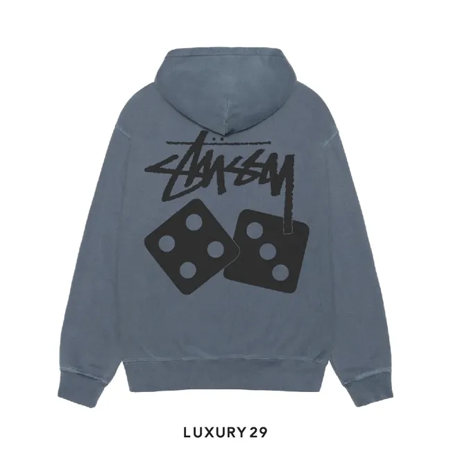 Stussy DICE HOODIE PIGMENT DYED