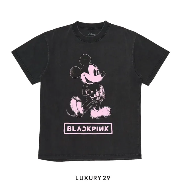 Complex Disney x BLACKPINK Mickey Tee - Charcoal