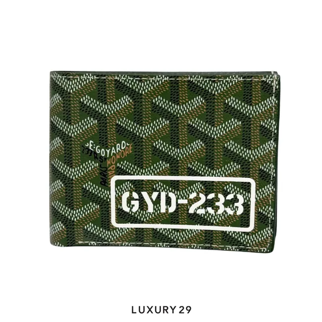 Goyard Victoire Wallet Khaki - GYD233
