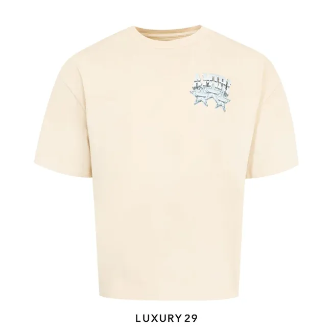 AMIRI Championship OS T-shirt Cream