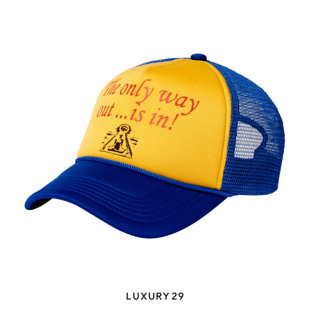 Gallery Dept. ONLY WAY OUT TRUCKER royal(Free Size, Blue)