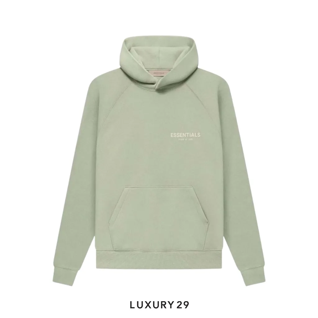 Essentials Fear Of God Hoodie Sea Foam (SS22)(S, Grey)