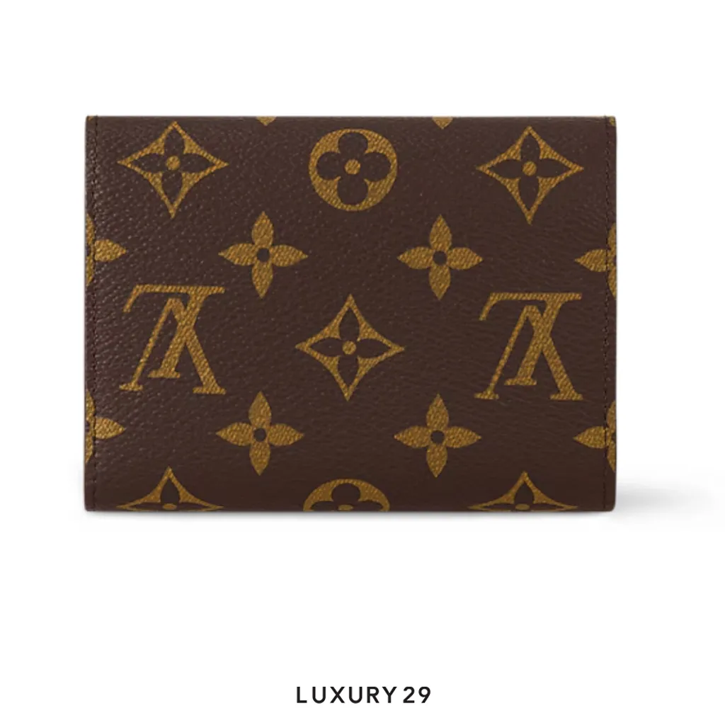 Louis Vuitton LV Victorine Wallet Monogram Canvas Brown(Small, Brown)